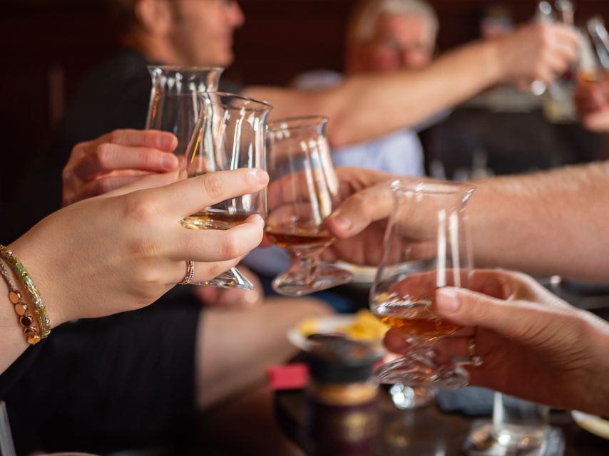 2-Hour Deluxe Whiskey & Food Tasting - Five Deluxe Irish Whiskeys, Handpicked for Your Pairings