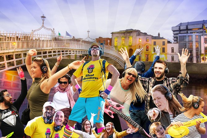 A Silent Disco Walking Tour - The 1-Hour Flow: Temple Bar to Big Sights Like Dublin Castle