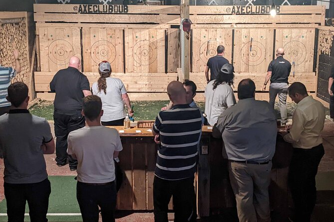 Axe Throwing Open Session (Dublin) 1hr - Instructors, Banter, and Getting Help When It Counts