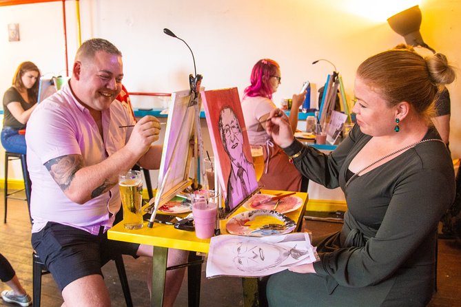 Drink & Draw: Paint A Masterpiece - Where Drink & Draw happens: Dublin’s city-center art-party setting