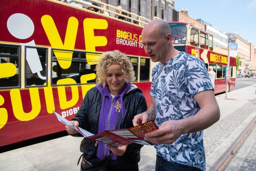 Dublin: Big Bus Hop-On, Hop-Off Tour with Live Guide - The Red Line route: stops that shape your day