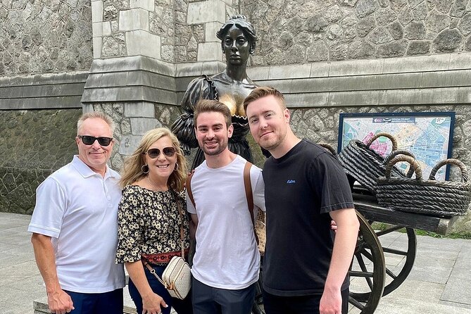 Dublin Express Private Guided Walking Tour - Molly Malone Statue and the Nearby Pub and Church Context