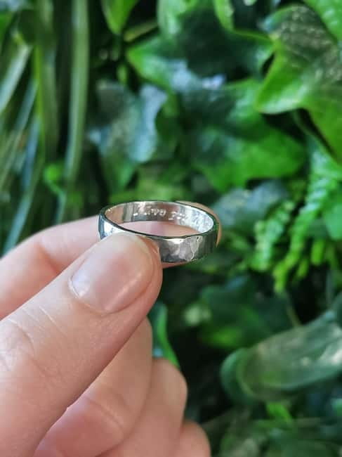 Dublin: Forge a Silver Ring Workshop on Drury Street - Forging a sterling silver ring on Drury Street, the Dublin souvenir that you actually make