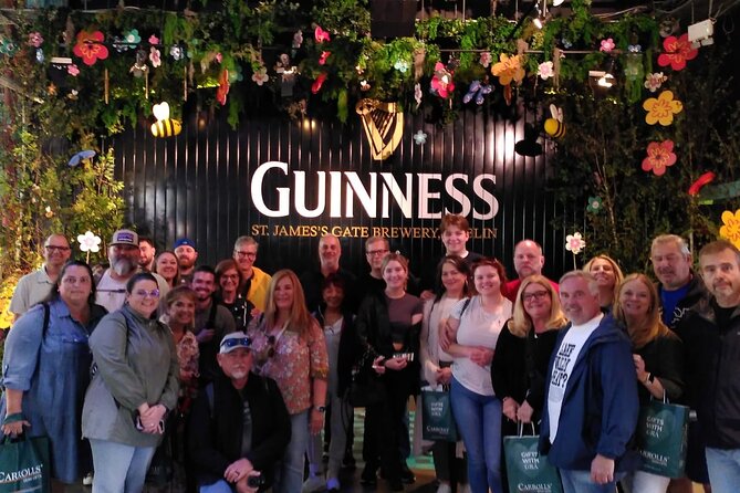 Dublin Guinness Storehouse, Molly Malone Statue and Book of Kells - Molly Malone statue, the legend you see in bronze