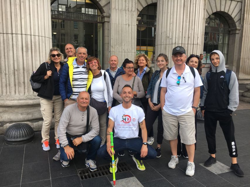 Dublin Highlights: 2.45-Hour Walking Tour in Italian - The Spire and O’Connell Street: finishing with a landmark you can navigate from