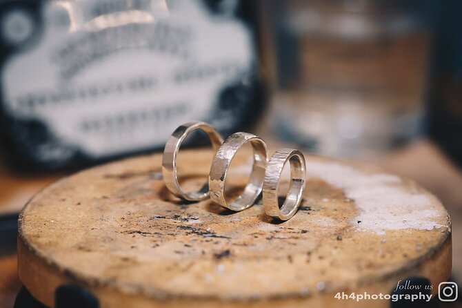 Dublin Jewellery Forge a Hammered Silver ring:Georges Street - A 2-hour hammered silver ring class on Great George’s Street