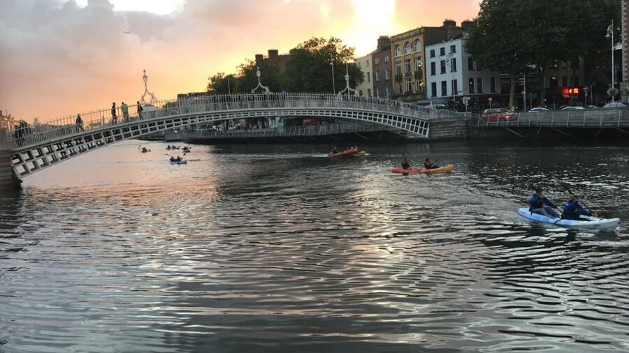 Dublin: Music Under the Bridges Kayaking Tour - Getting There and Starting at the Liffey Boardwalk