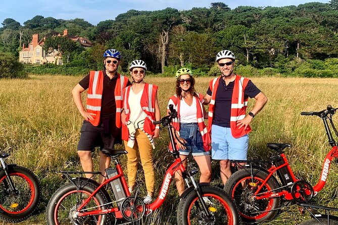 Dublin Panoramic e-Bike Tour with Howth Adventures - Martello Tower Sutton: a short stop with a big backstory