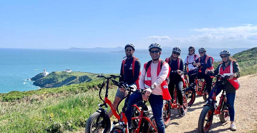 Dublin: Panoramic e-Bike Tour - Getting to Howth Yacht Club, and the ride style you should expect
