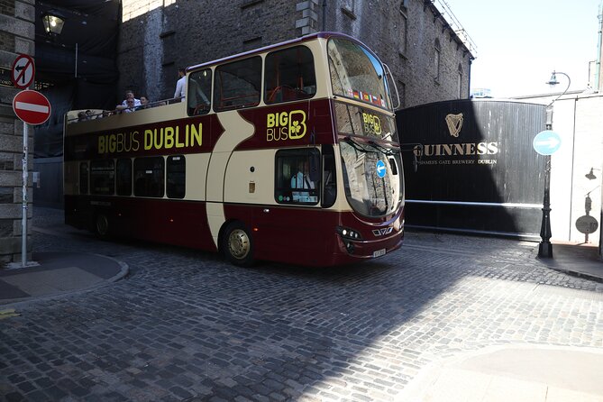Dublin Shore Excursion, Live Guided Open-top, Hop-on Hop-off Sightseeing Tour - Ticket length: 24 vs 48 hours, and what the extras mean