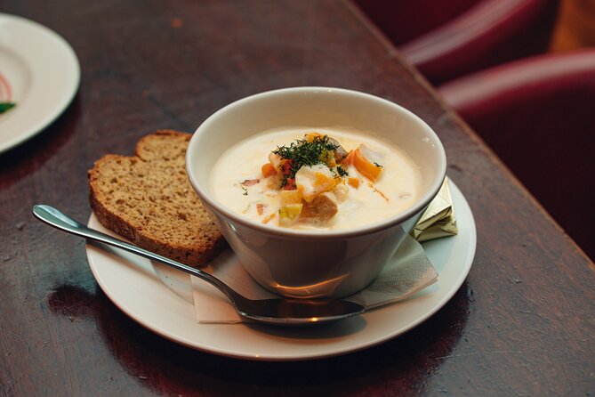 Dublin Traditional Irish 3 Course Meal Walking Tour with Local - Course two: the main meal, plus local beer or cider pairings
