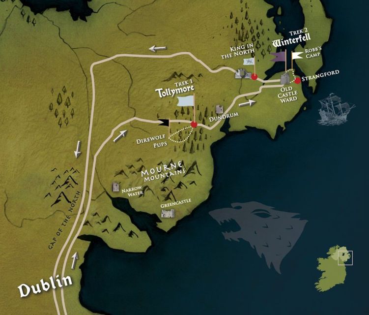 From Dublin: Game of Thrones Winterfell Locations Tour - Inch Abbey: ruins where Robb Stark becomes king