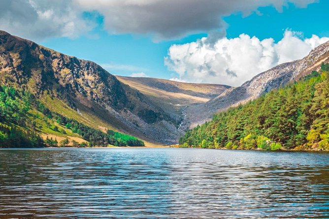 Glendalough & Wicklow Mountains Half Day Morning Tour from Dublin - Riding out from Dublin: Sugar Loaf, Roundwood, and big mountain views