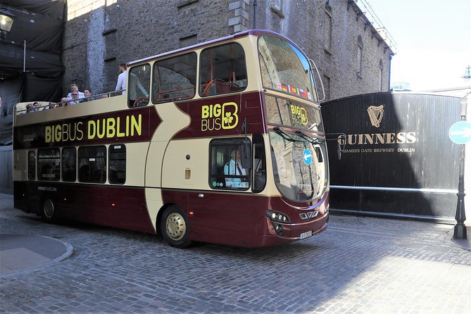 Guinness Storehouse Ticket and Big Bus Dublin Hop-on Hop-off Tour - Guinness Storehouse: Fast Entry and a Pint With the Best View