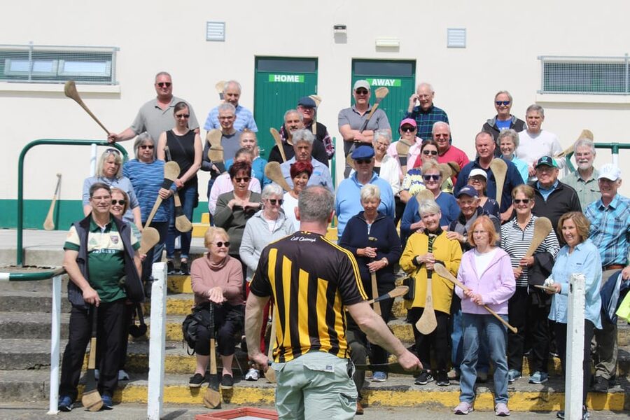 Hurling Experience in Kilkenny City - Inside the dressing room and the pub hurling lesson