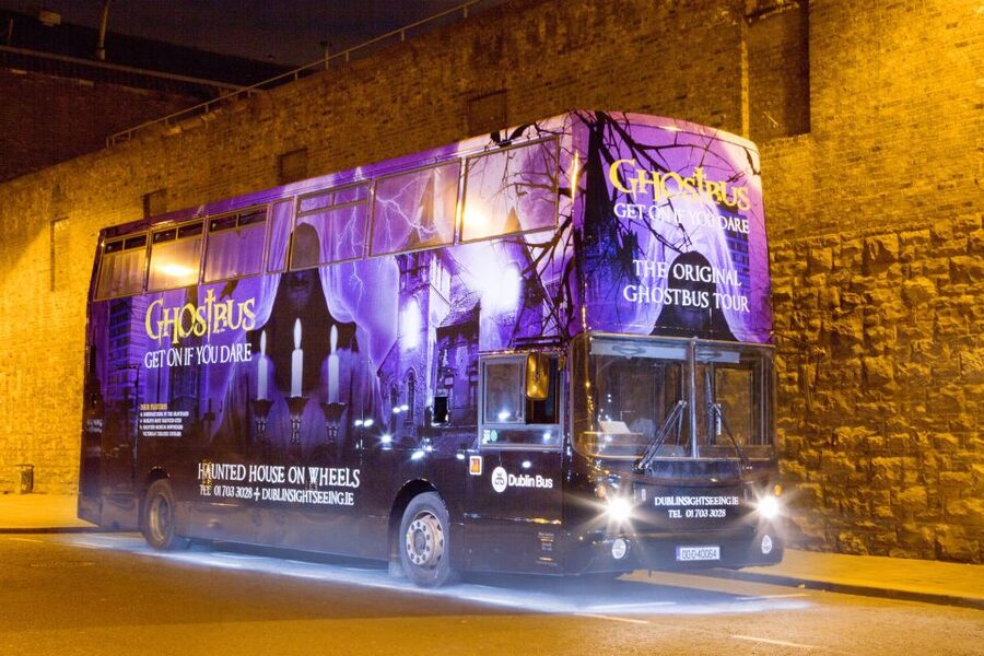 The Dublin Ghostbus Tour - St. Audeon’s Steps: A Hidden 12th-Century Graveyard Break